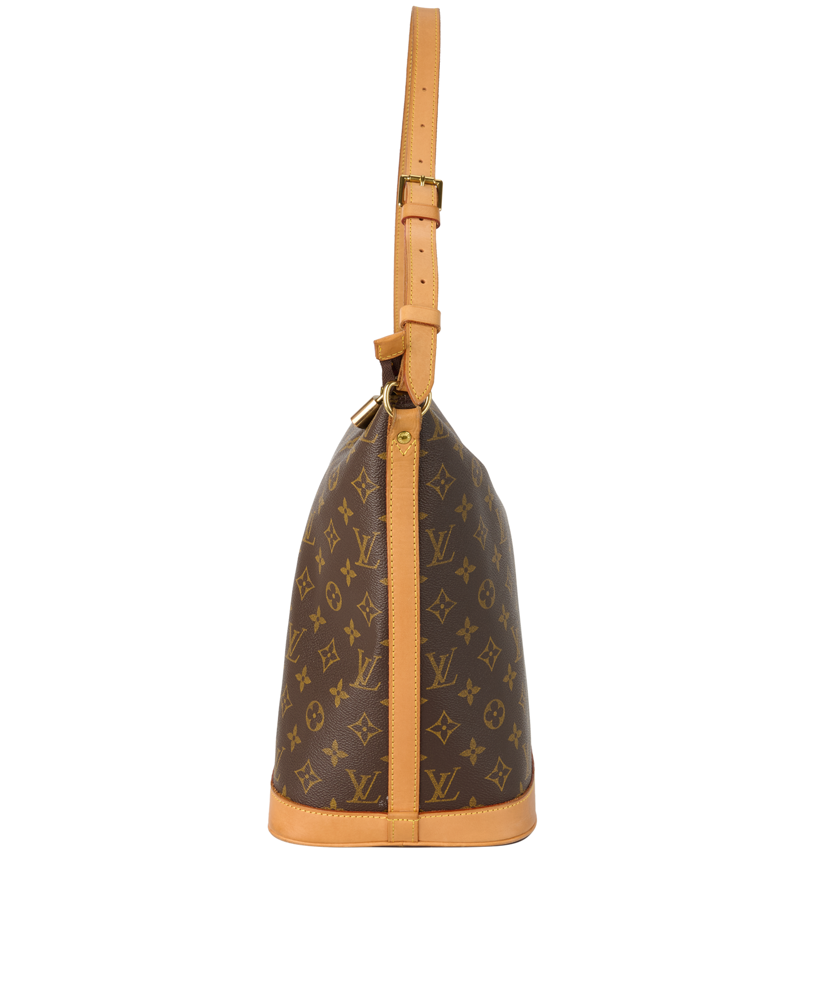 x Sharon Stone Amfar, &pound;895, Handbags, Brown, Canvas/Leather, Side view